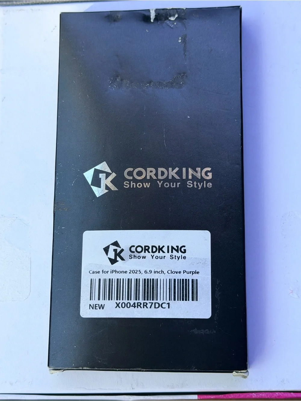 Cordking for iPhone 17 Pro Max Case, Silicone Lilac Silicone